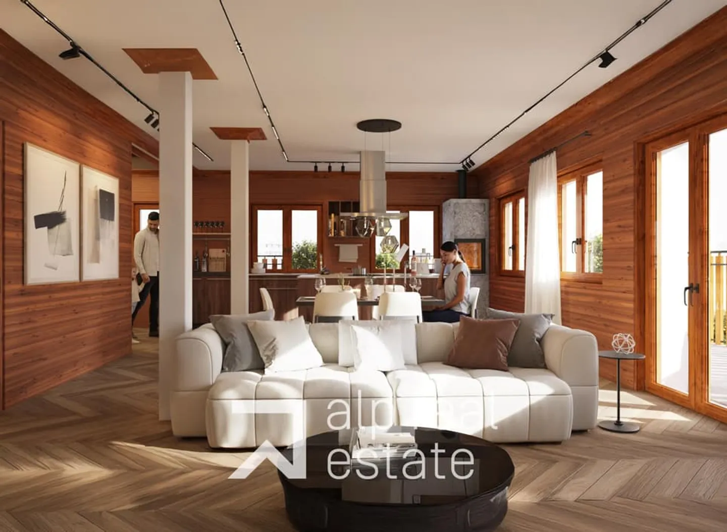 Charmant 2.5 pièces neuf avec vue exceptionnelle sur les montagnes - Photo 2 sur 8