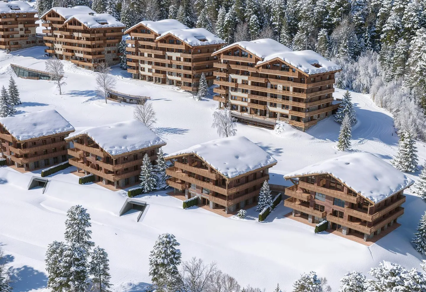Attico 5.5 stanze - ''Le Guépard'' con servizio alberghiero a Crans-Montana - Foto 8 di 12