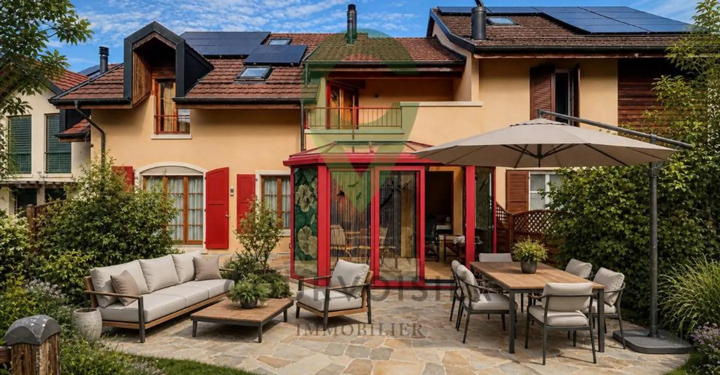 Incantevole casa familiare con giardino, a 9 min da Morges - Foto 1 di 12