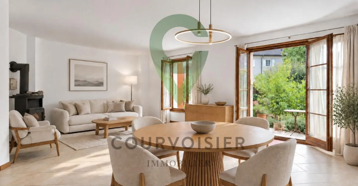 Incantevole casa familiare con giardino, a 9 min da Morges - Foto 2 di 12