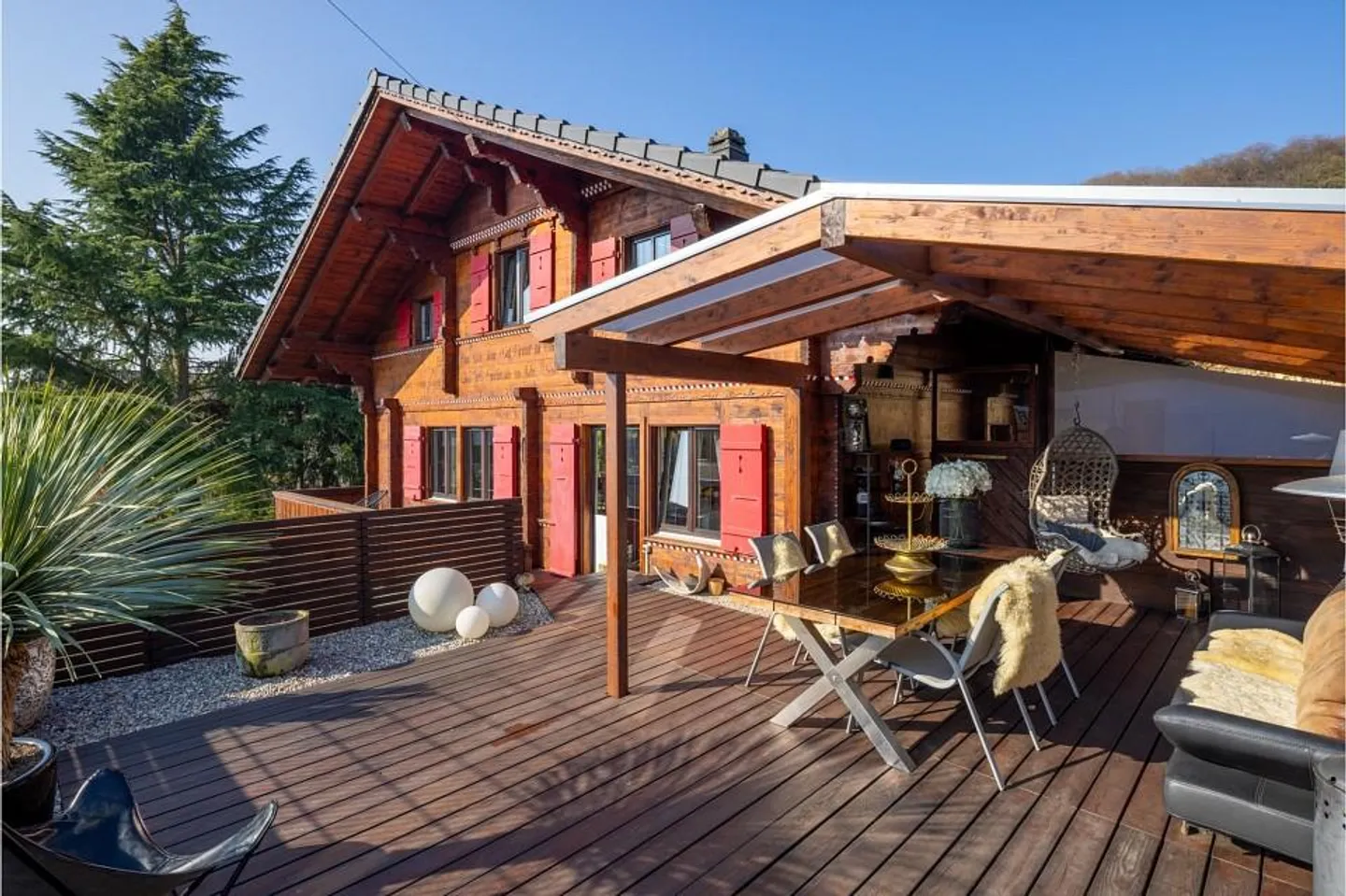 Charming Solid Wood House in Chalet Style in Preferred Location of Erli... - Photo 2 of 6
