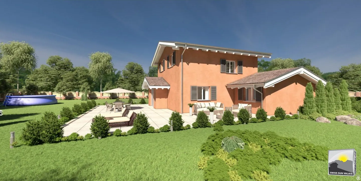 VALAIS / I am "PERLINE" - Magnificent villa to build 5.5 rooms of 151 m² - Photo 27 of 32
