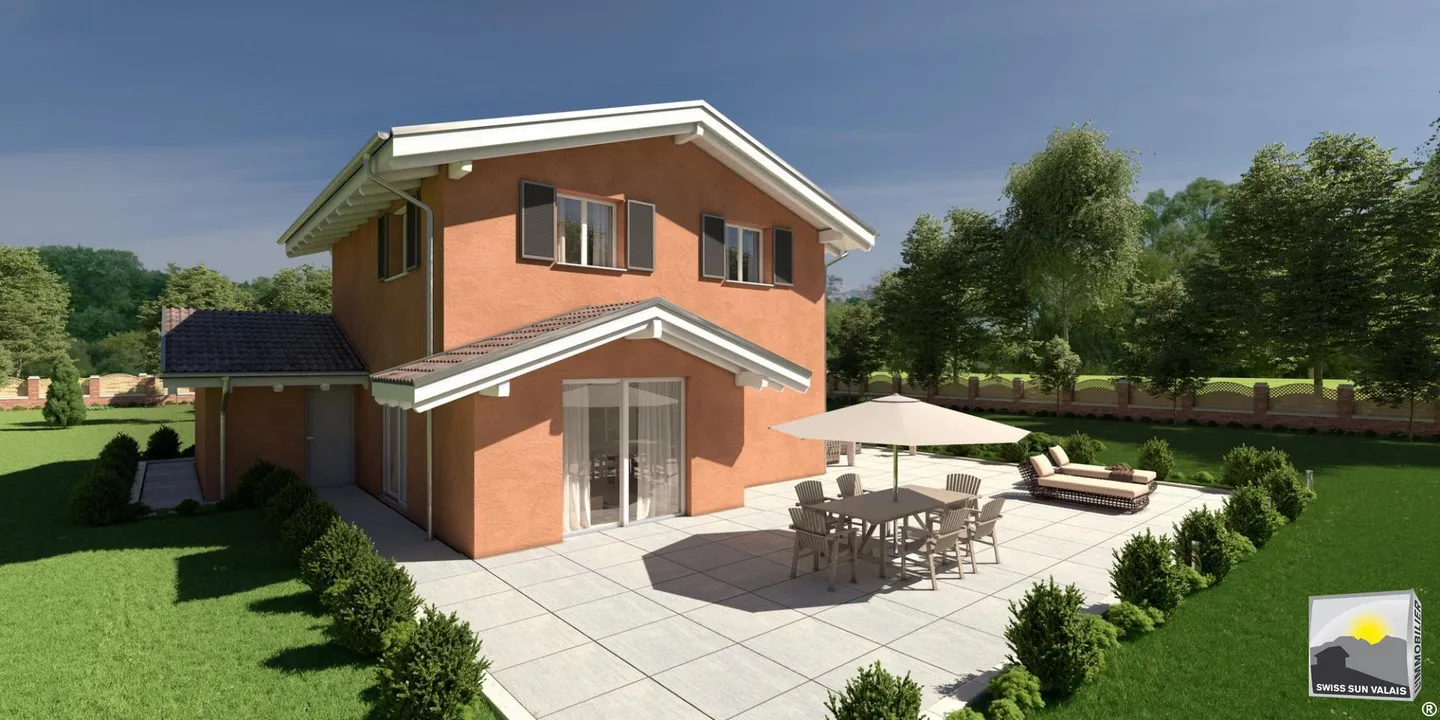 VALAIS / I am "PERLINE" - Magnificent villa to build 5.5 rooms of 151 m² - Photo 28 of 32