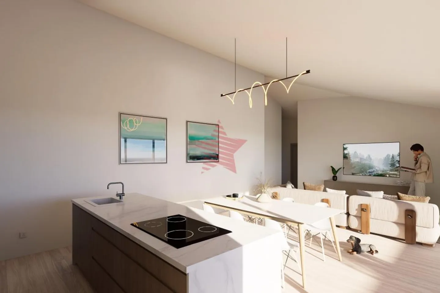 Aubépines22 – 4.5 new rooms in the heart of Sion - Photo 9 of 11