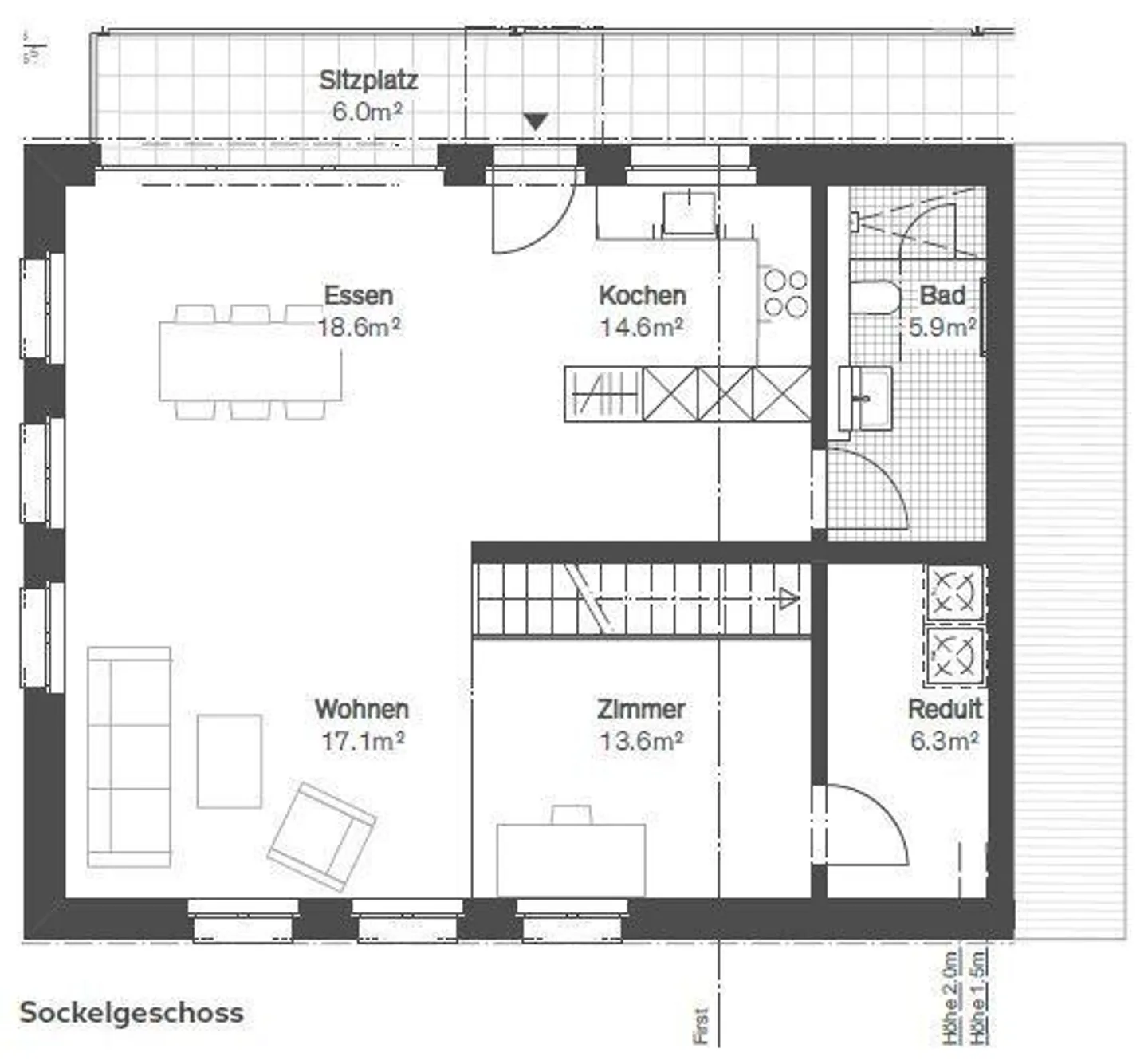 LOFT exclusif de 3.5 pièces qui inspire - en plein cœur de la vieille ville! - Photo 8 sur 12