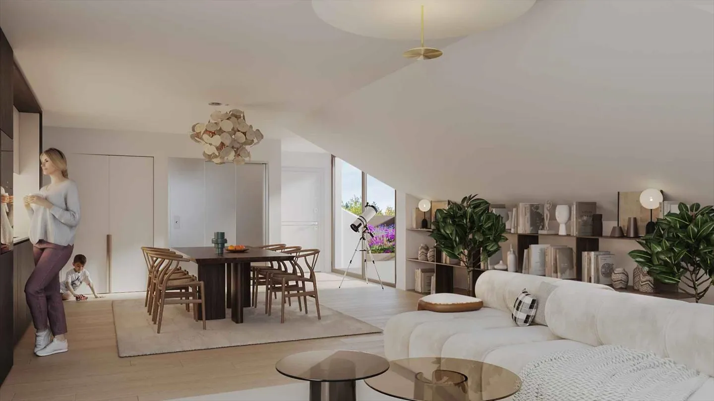 Neue Promotion: Attika mit 3,5 Zimmern und 32m2 Terrasse - Foto 2 von 10