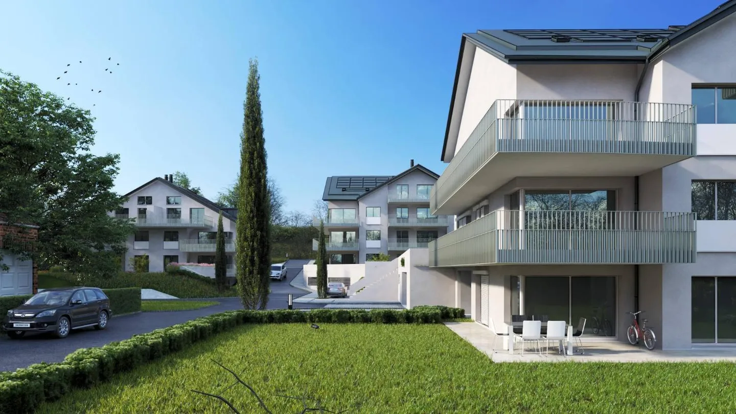 Wunderschöne 3,5-Zimmer-Wohnung mit privatem Garten - Foto 1 von 8