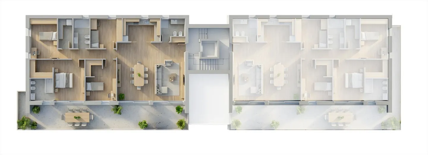 EXCLUSIVE PENTHOUSE 5.5 ROOMS IN LUGANO A3 - Photo 6 of 7