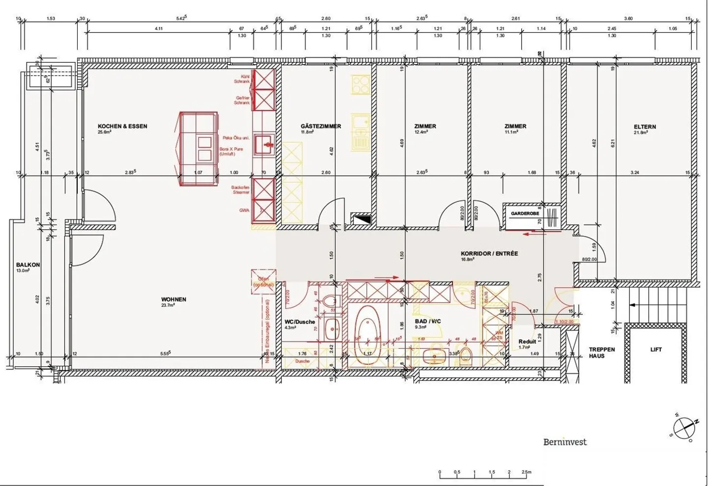 Exclusive 5.5-room apartment - modern living at the highest level - Photo 9 of 9