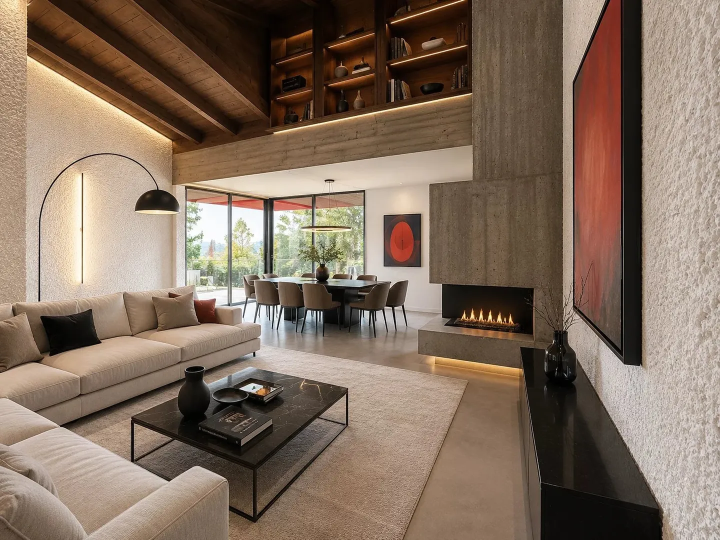 Zeitgenössische Villa mit Seeblick - Foto 8 von 10