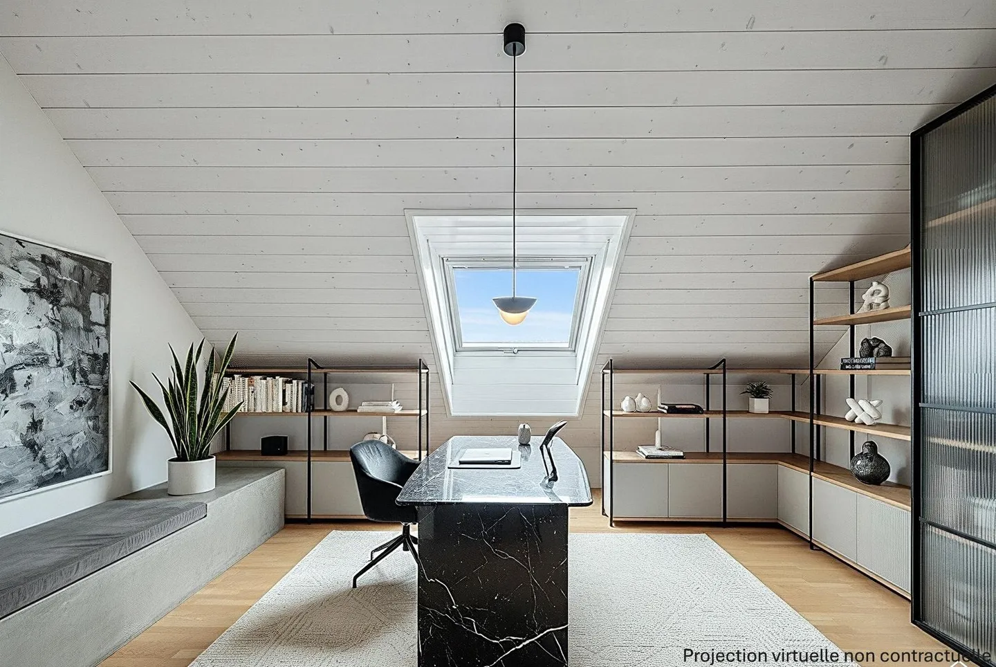 Panorama unique sur le lac et les Alpes - Appartement avec mezzanine et charme particulier - Photo 16 sur 17