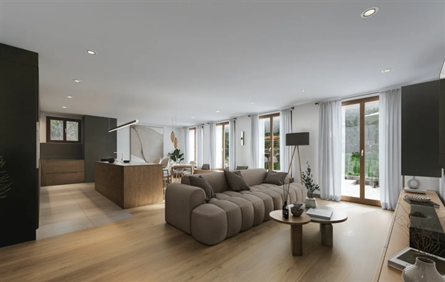 «3.5 Zimmerwohnungen in Prâ d'Echarlens - Ab CHF 570'000» - Foto 3 von 5