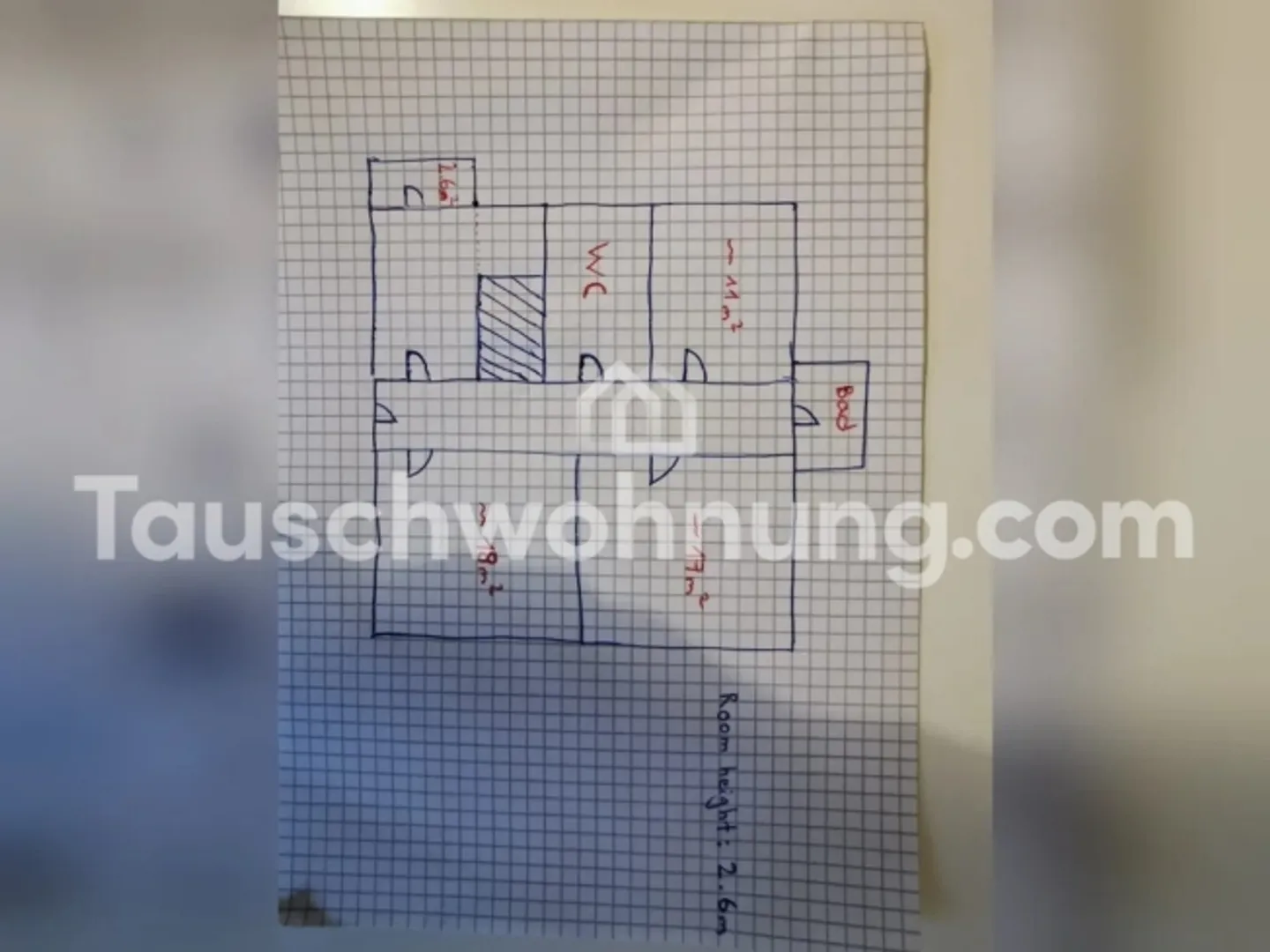 «TAUSCHWOHNUNG Zentrale Wohnung, ideal für Paare oder Einzelperson.» - Foto 9 von 9
