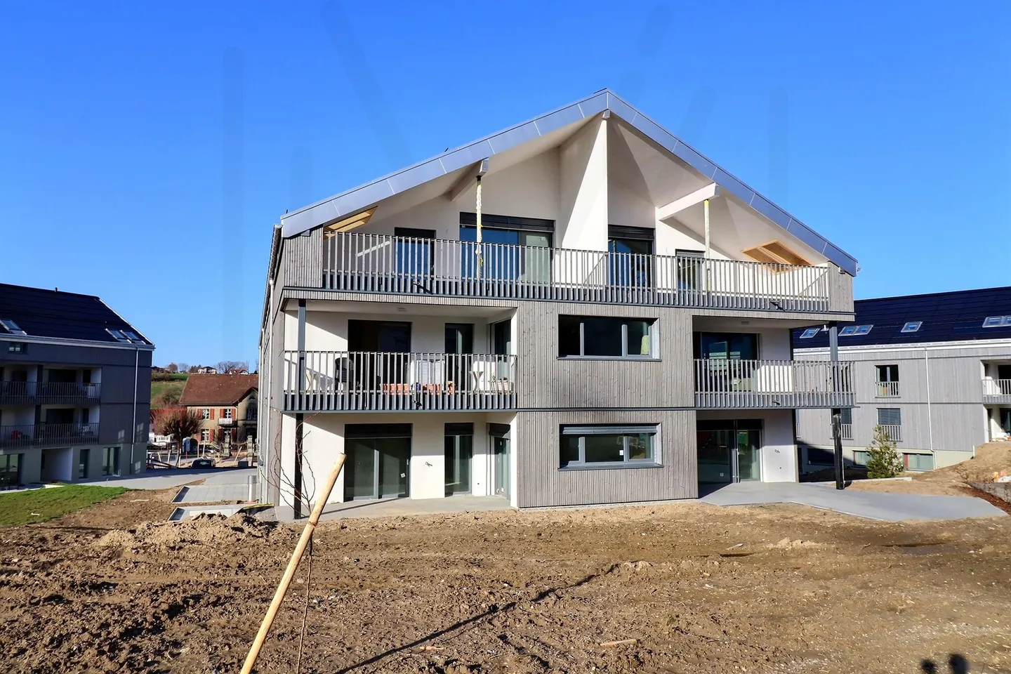 Modernes Apartment in Farvagny - Foto 1 von 9