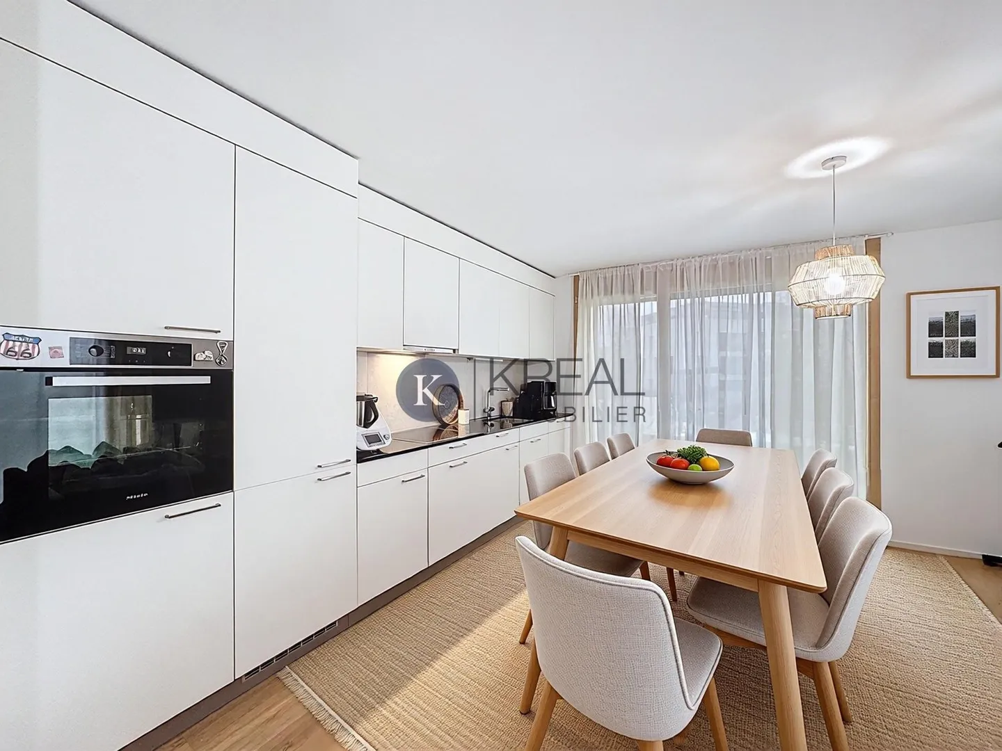 Confort moderne et durabilité : 3,5 pièces avec loggia et jardin à Échallens - Photo 2 sur 9