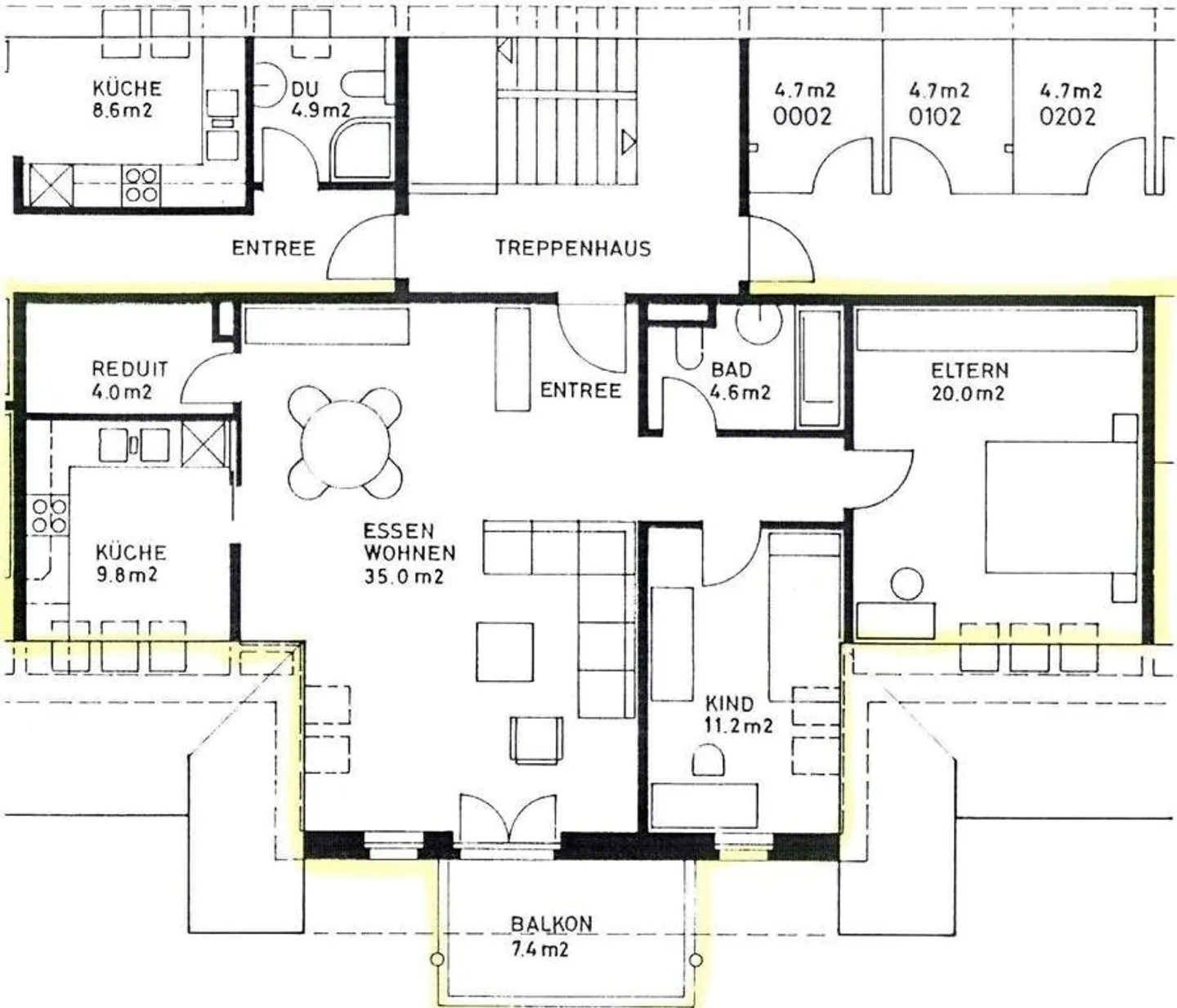 Charmante 3.5 Zimmerwohnung - Foto 7 von 8