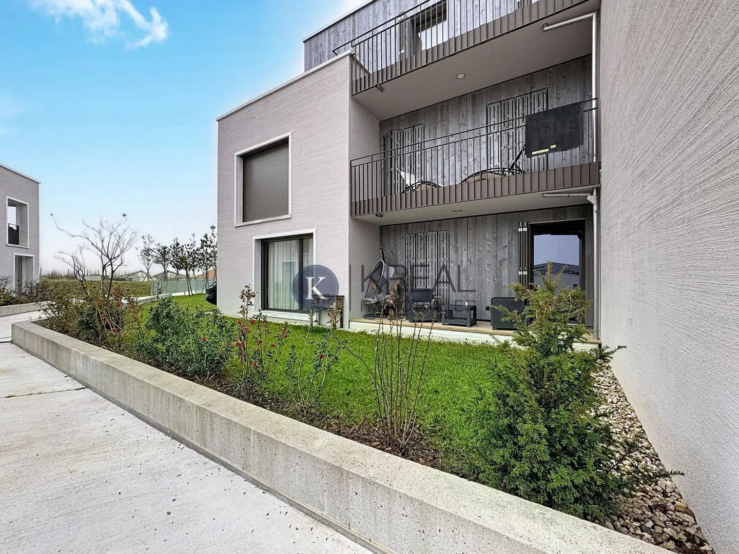 Confort moderne et durabilité : 3,5 pièces avec loggia et jardin à Échallens - Photo 9 sur 9