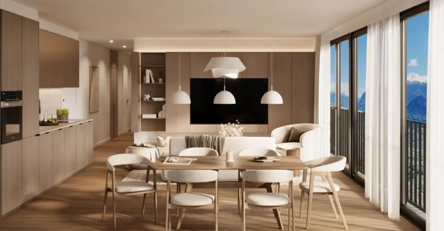 Appartement contemporain à Corin - Photo 6 sur 13