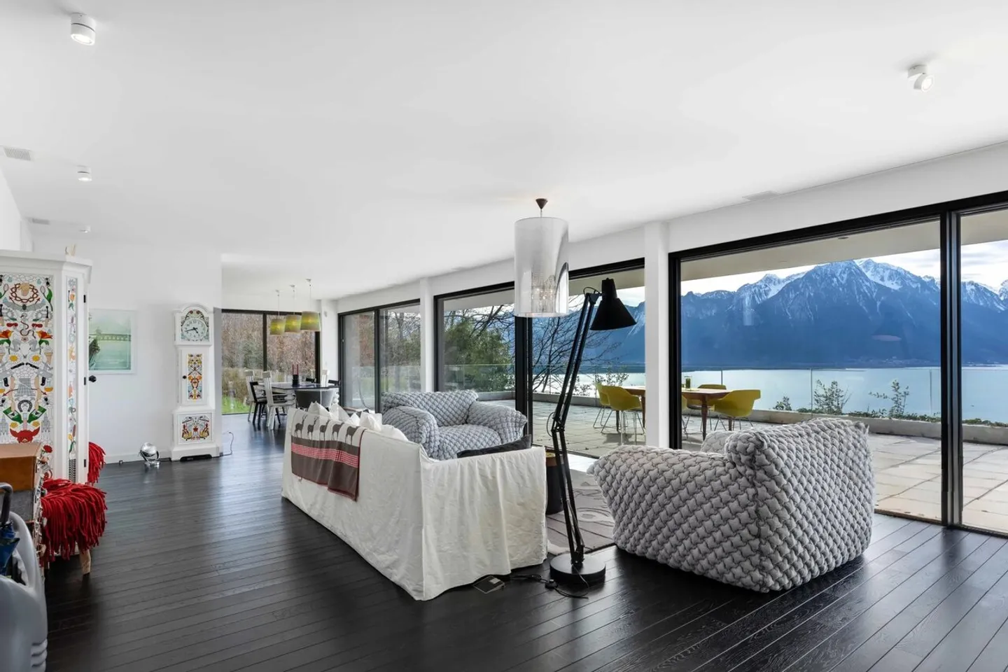 Wunderschöne 5,5-Zimmer-Duplexwohnung mit Blick auf das Genfersee-Becken - Foto 5 von 13
