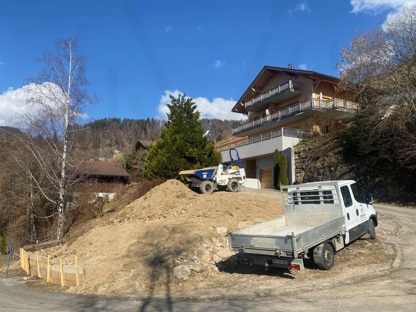 Chaletgrundstück mit Aussicht - Foto 3 von 7