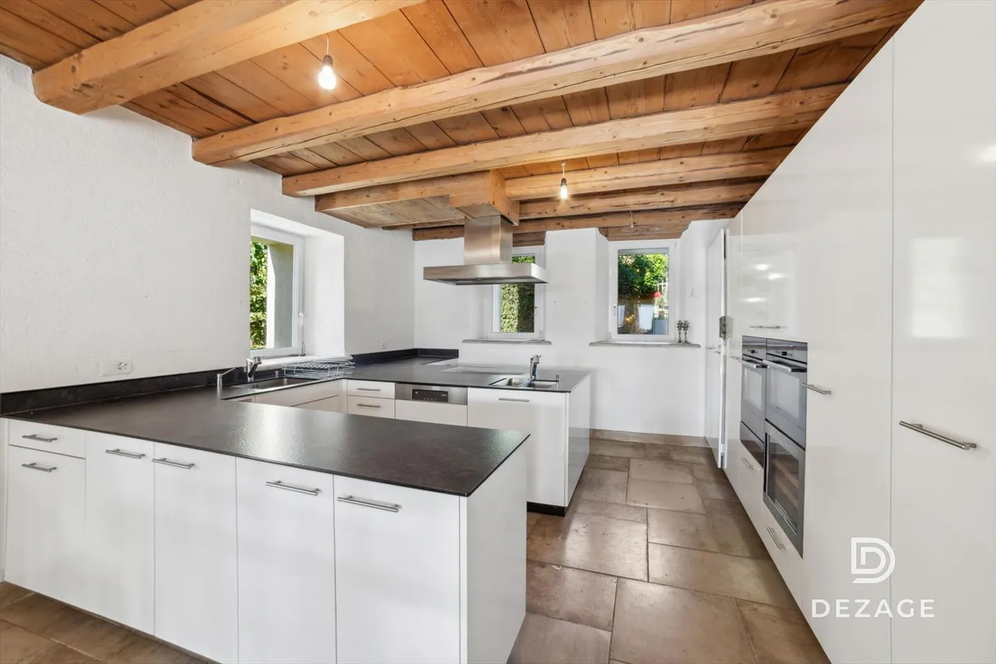 Magnifica fattoria ristrutturata e fienile con progetto di appartamenti a Essertes - Foto 6 di 13