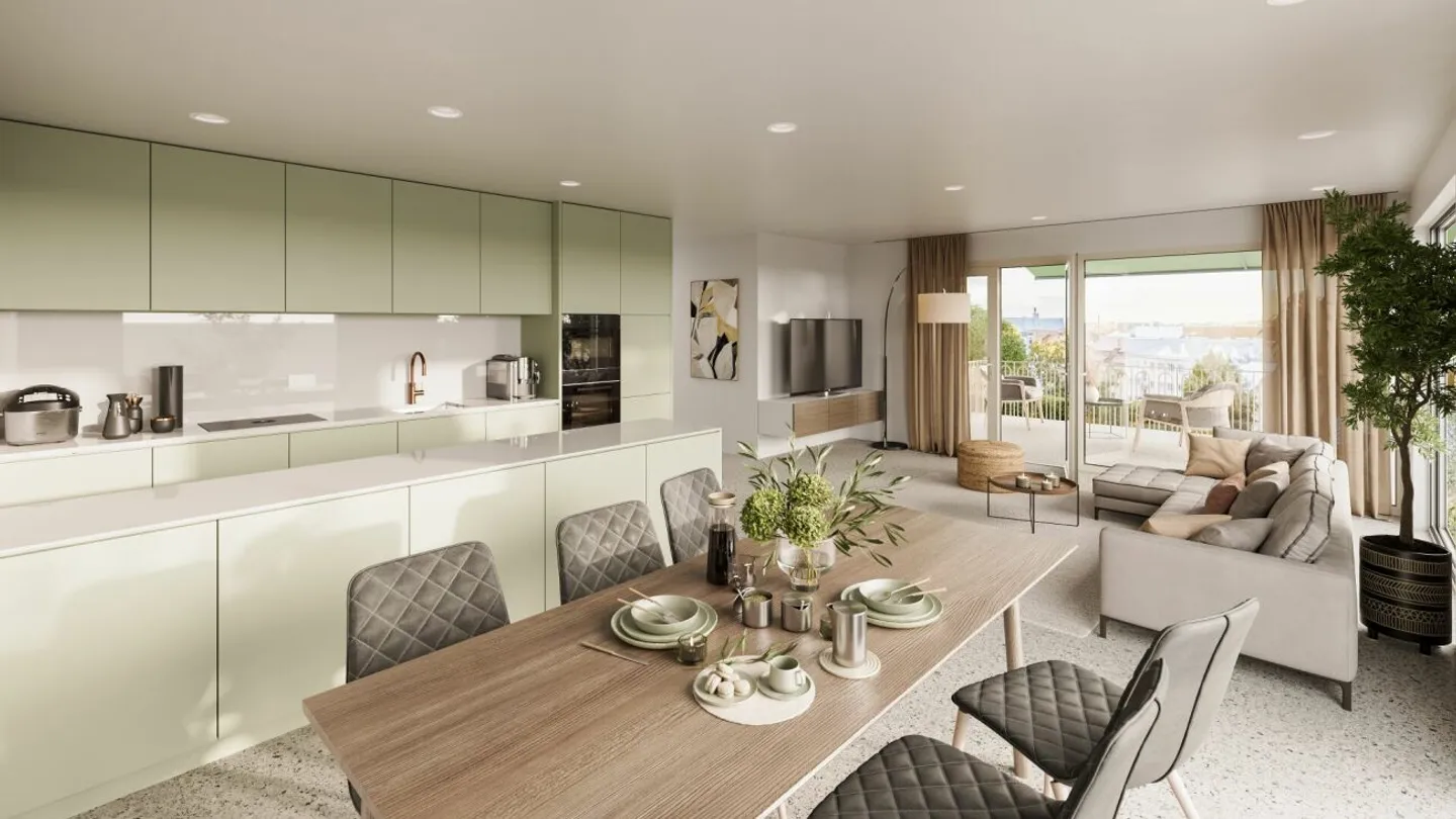 Einzigartige Dachwohnung mit Ausbau nach Ihren Wünschen - Foto 3 von 7