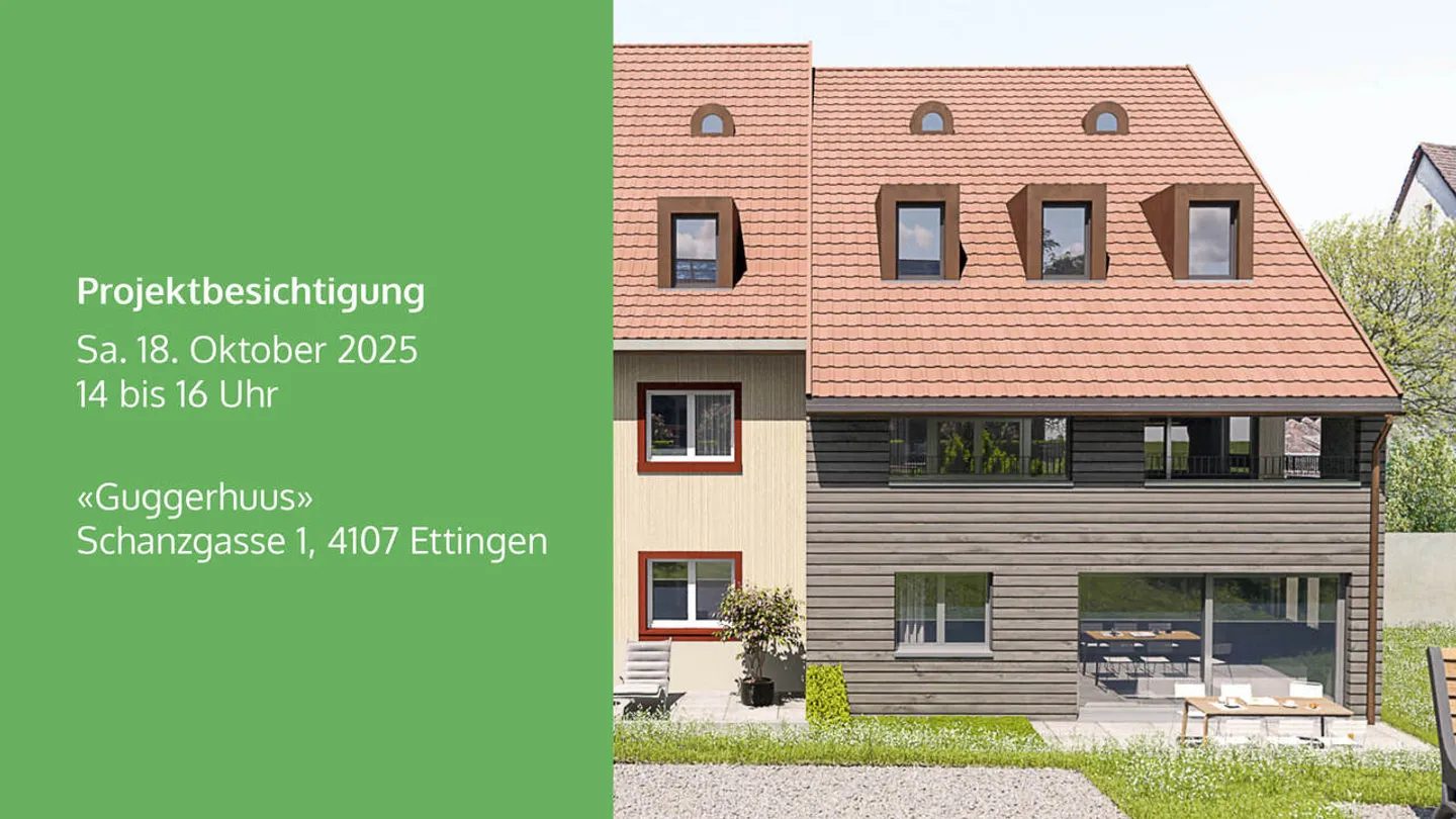 4½-Zimmer-Maisonette-Wohnung mit Atelier in Ettingen - Foto 1 von 17