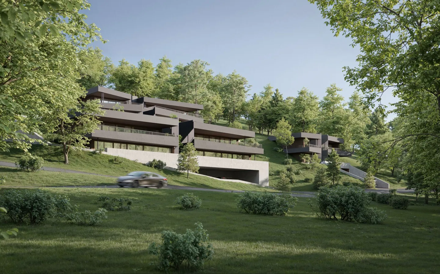 Savièse 16 appartamenti e 1 villa in stile moderno con vista panoramica, nel cuore di una residenza ecologica di alto livello - Foto 8 di 17