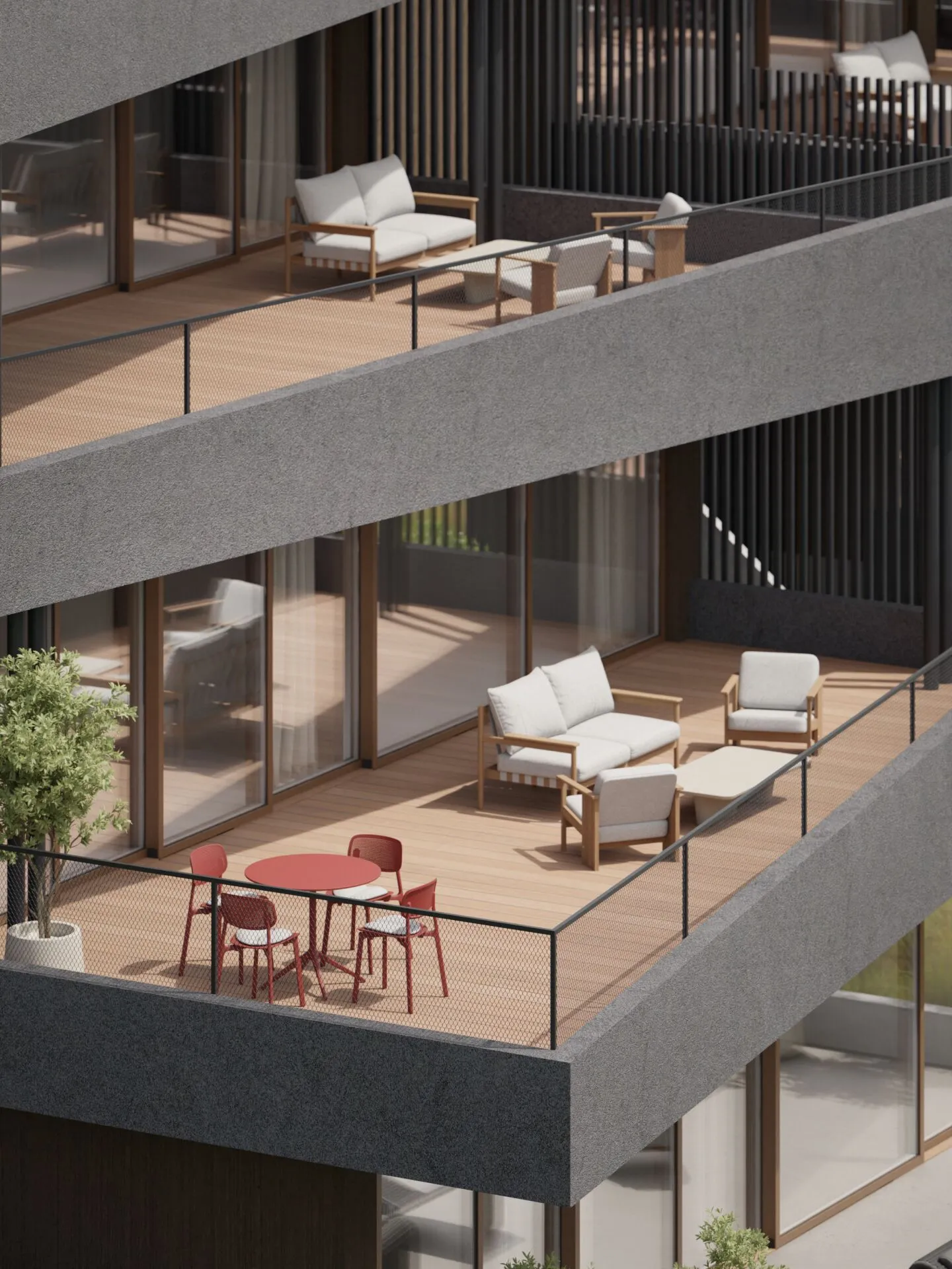 Savièse 16 appartamenti e 1 villa in stile moderno con vista panoramica, nel cuore di una residenza ecologica di alto livello - Foto 10 di 17