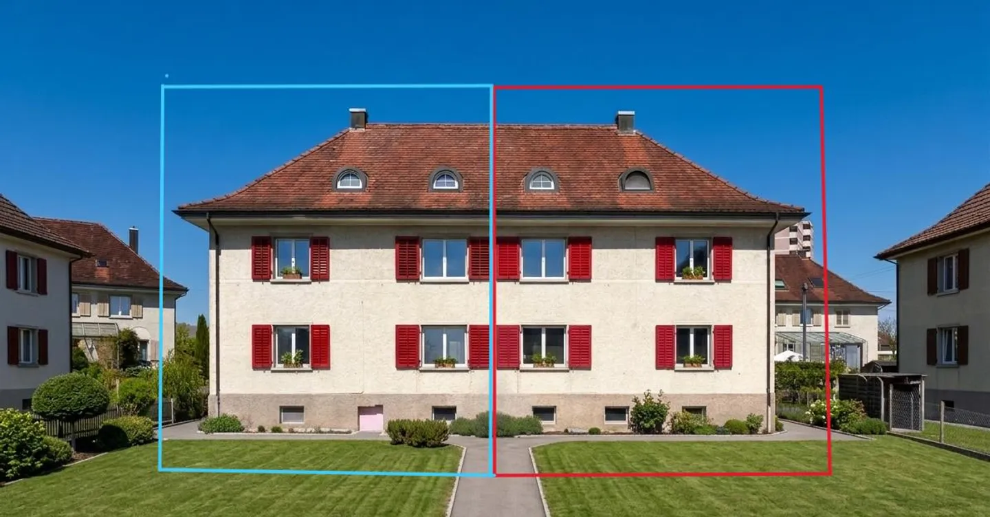 Living like in ownership: two halves of a house in a cooperative environment - Photo 1 of 2