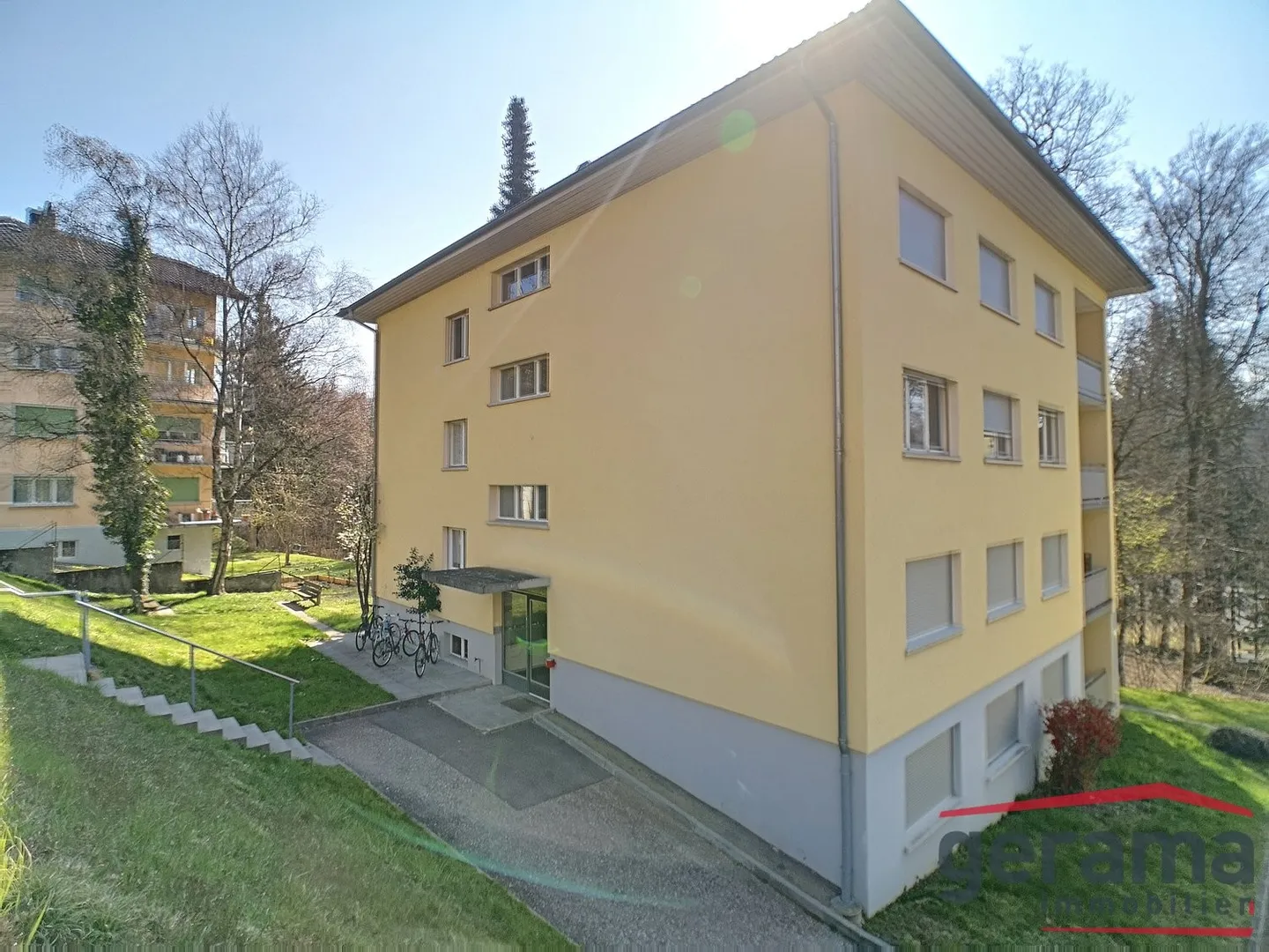 4,5-Zimmer-Wohnung im Erdgeschoss in Fribourg - Foto 7 von 7