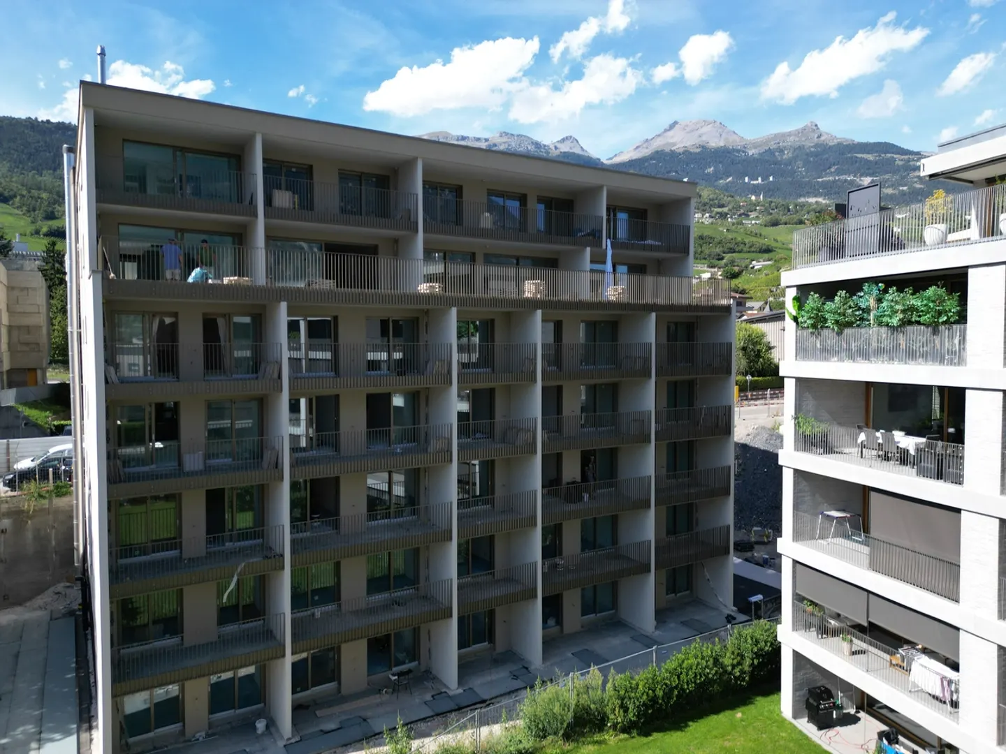 Wunderschöne 2,5-Zimmer-Neuwohnung im Stadtzentrum von Sierre - Foto 5 von 6