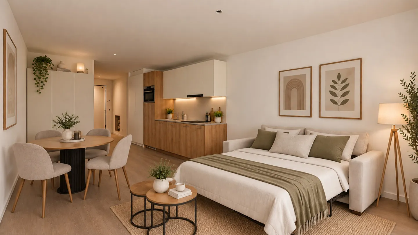 Wunderschöne neue Studios im Stadtzentrum von Sierre - Foto 1 von 5