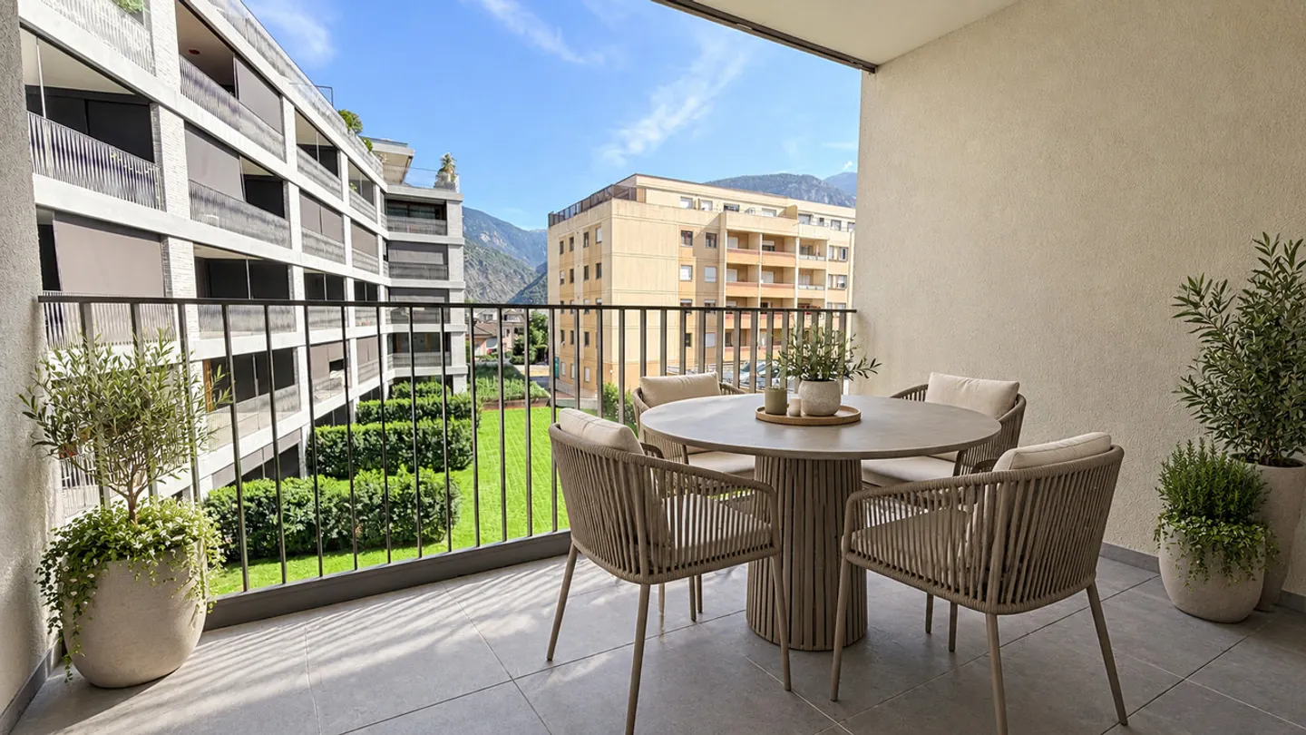 Wunderschöne neue Studios im Stadtzentrum von Sierre - Foto 3 von 5