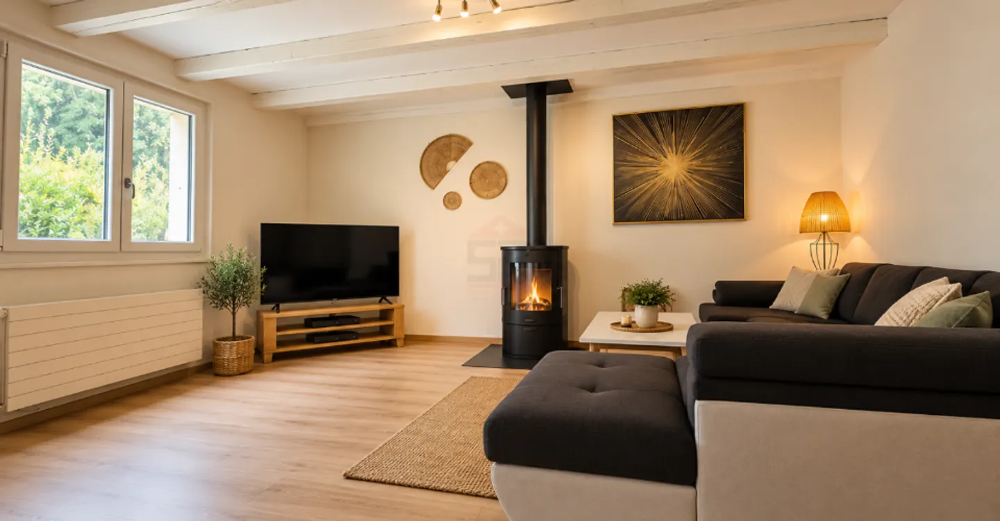 Rare 5-room apartment with private garden of 500 m² - Photo 4 of 7