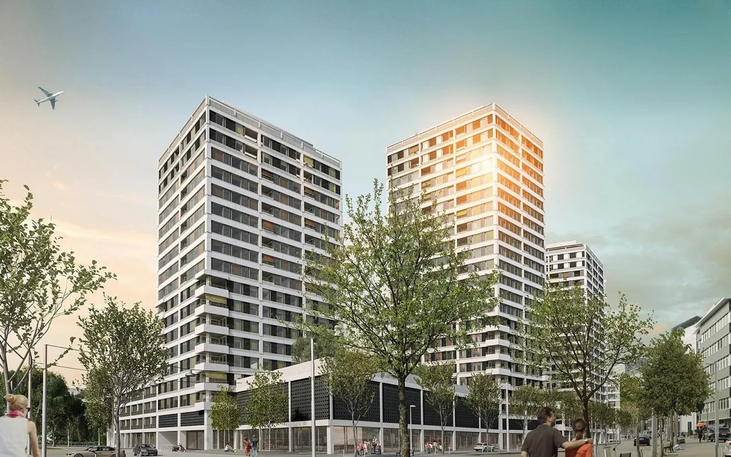 Wohnen mit Stadtblick | Möblierte Wohnung mit Aussicht in Zürich Nord - Photo 1 sur 9