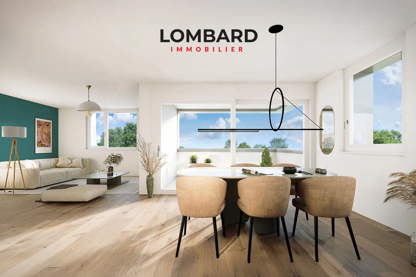 Moderne 3.5-Zimmer-Wohnung - Foto 1 von 6