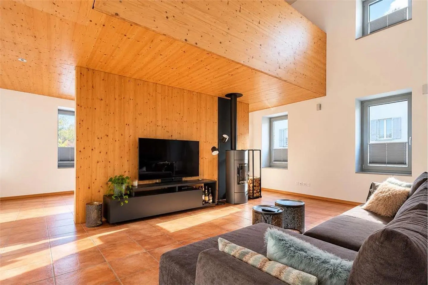 Loft di charme in edificio storico a Barbengo - Photo 3 sur 10