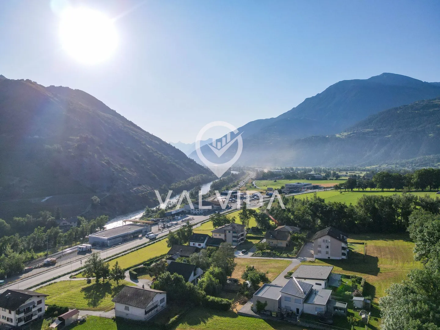 Sunny Plot in Leuk Susten - 1,303 m² Building Potential - Photo 6 of 9