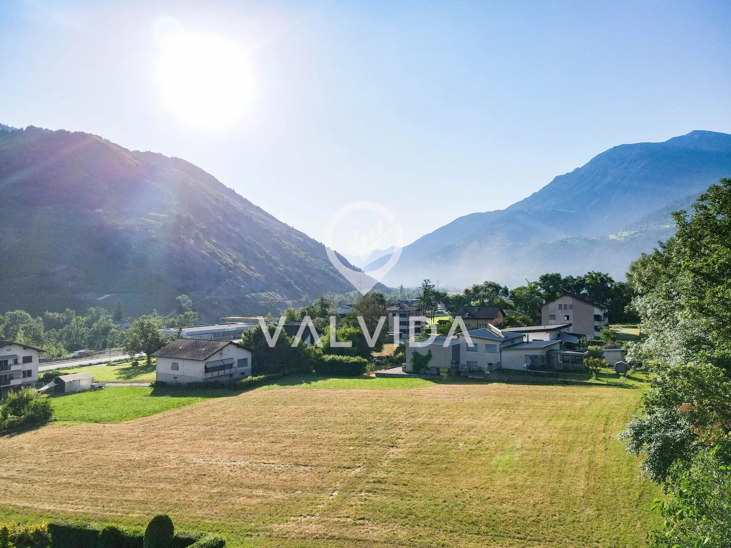 Sunny Plot in Leuk Susten - 1,303 m² Building Potential - Photo 3 of 9