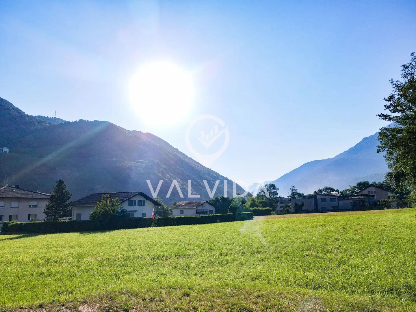 Sunny Plot in Leuk Susten - 1,303 m² Building Potential - Photo 8 of 9