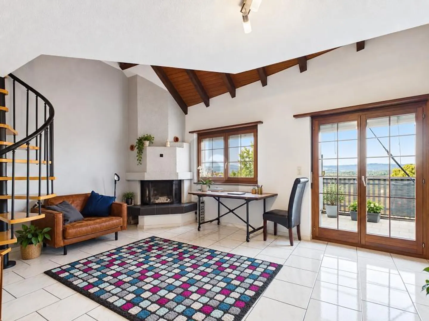 WITH GALLERY, FIREPLACE AND SUNNY BALCONY! - Photo 1 of 6