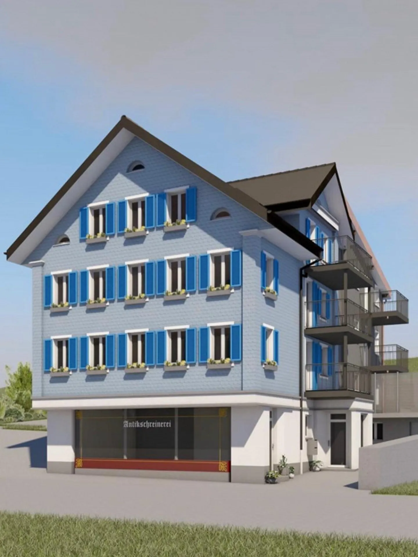 Appartamento 3 1/2 stanze vecchio combinato con nuovo edificio - Foto 1 di 5