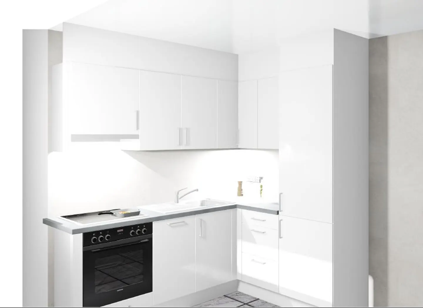 Renovated 2-room apartment in the border area - Photo 3 of 8