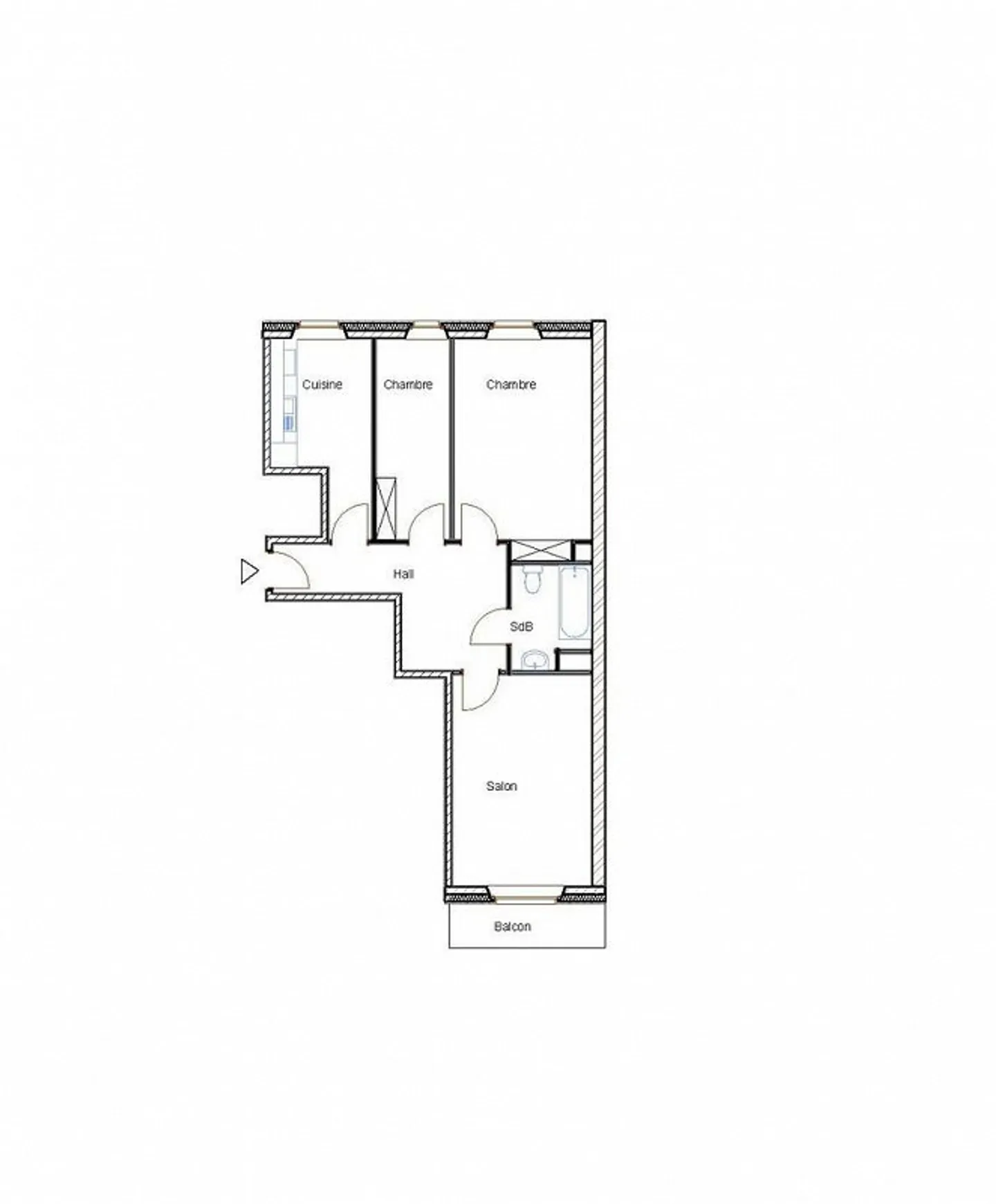 Bellissimo appartamento di 3.5 locali a Jonction - Foto 3 di 10