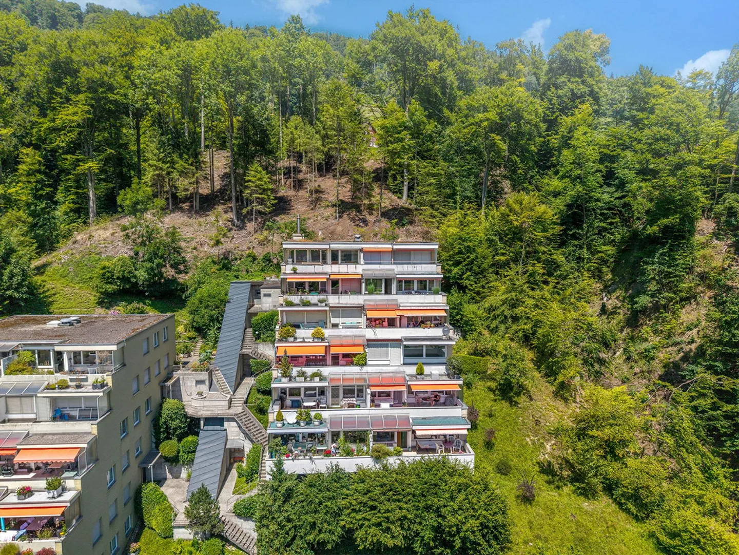 Appartement terrasse moderne et élégant de 2,5 pièces à Kriens-Obernau - Photo 11 sur 13