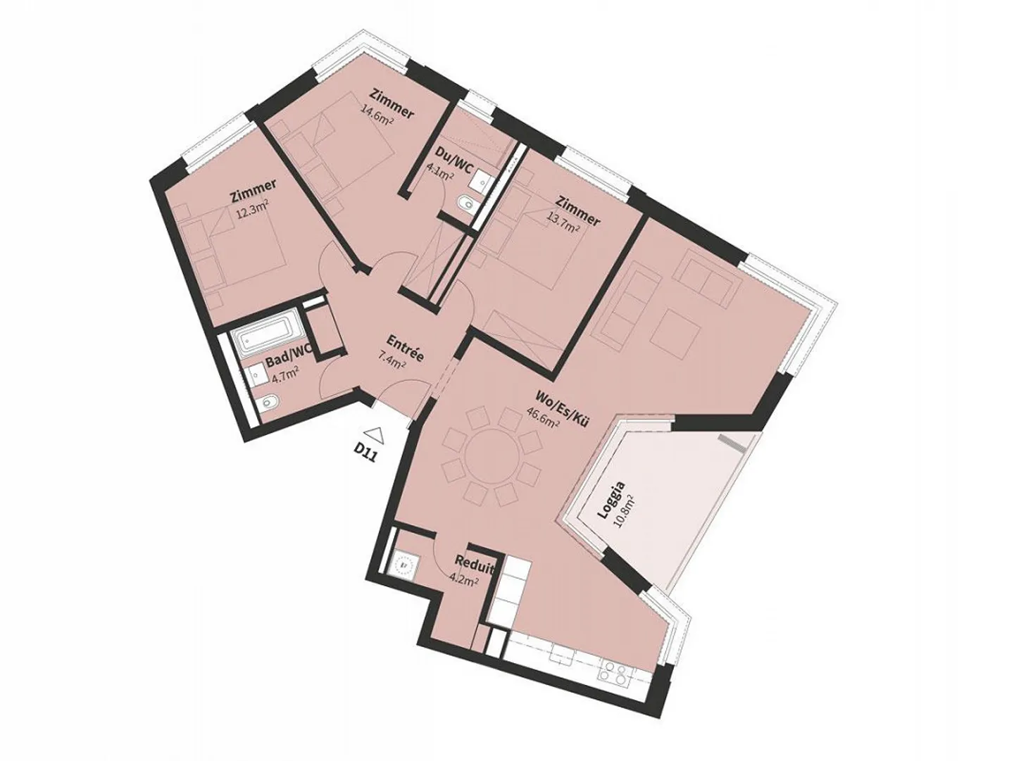 Modernes Apartment in Davos - Foto 10 von 10