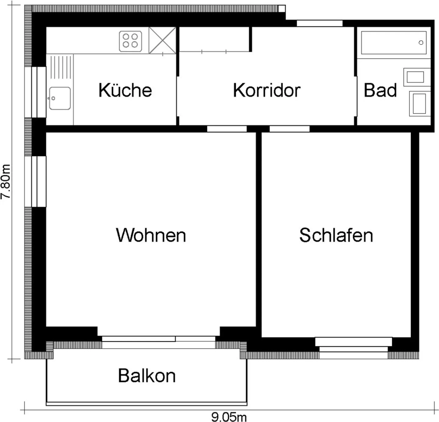 Appartement moderne avec vue sur le lac - Photo 8 sur 8