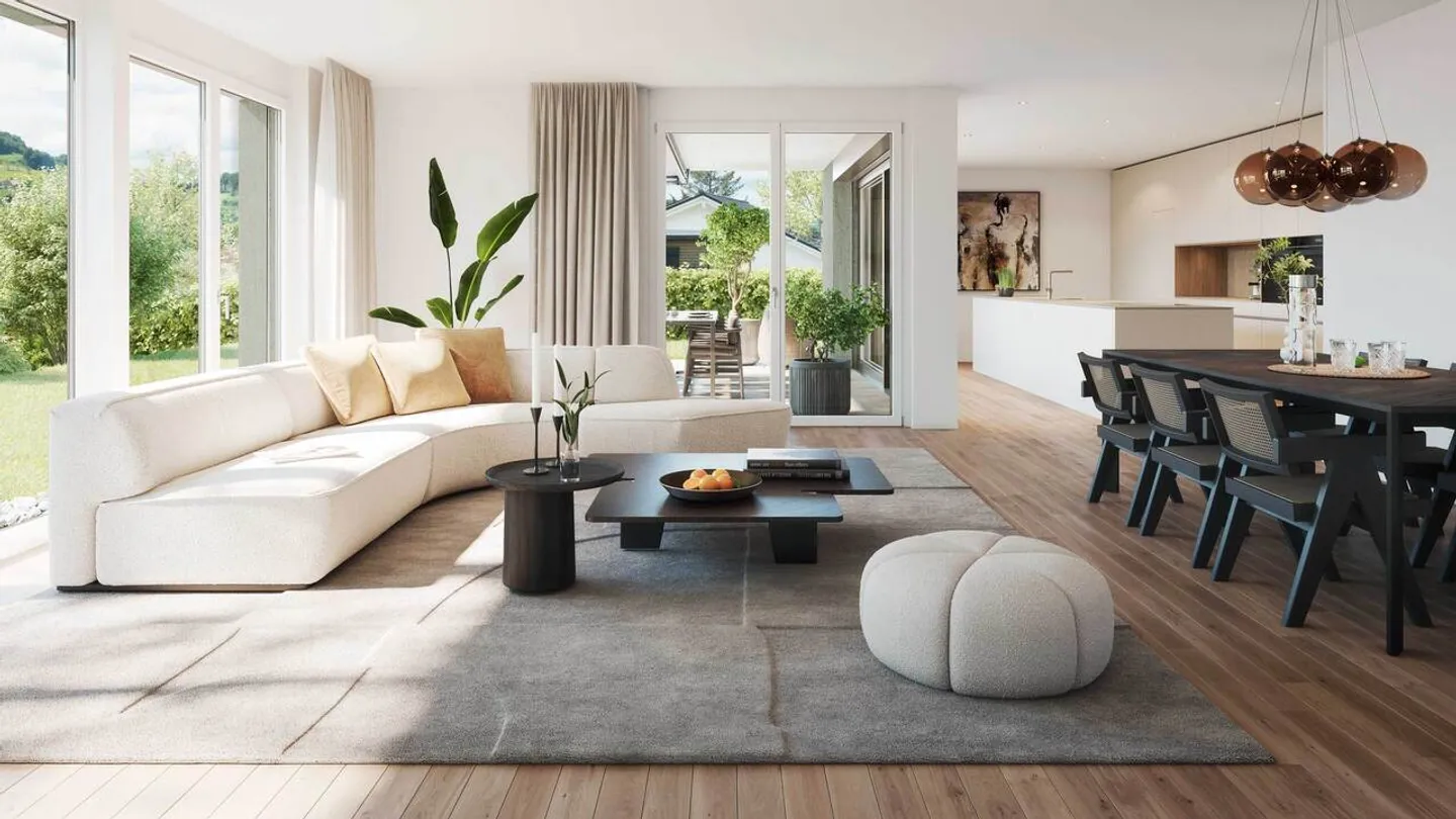 Neubauprojekt Gemsacker: 6.5-Zimmer-Einfamilienhaus C5 - Foto 2 von 9