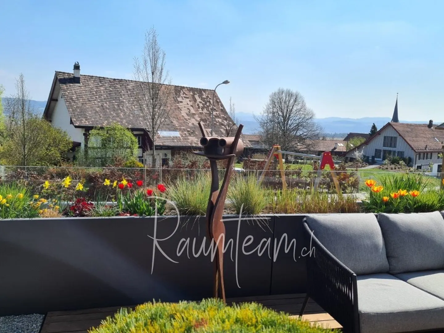 Appartement de terrasse ensoleillé et de rêve avec vue sur la montagne - Photo 19 sur 24